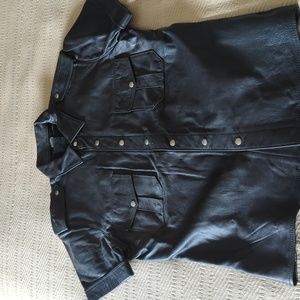 Northbound leather shirt